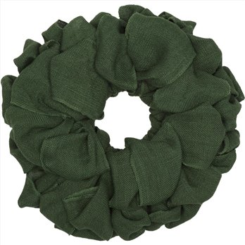 Green Burlap Wreath 15