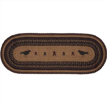 Heritage Farms Crow Jute Runner 13x36