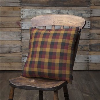 Heritage Farms Primitive Check Fabric Pillow 16x16