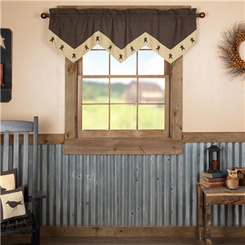 Kettle Grove Star Valance 20x60