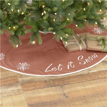 Let It Snow Tree Skirt 48