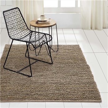 Minneka Silver Jute Rug 48x72