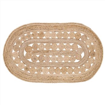 Celeste Jute Rug Oval 36x60