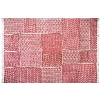 Isabella Patchwork Stenciled Rug 96x132