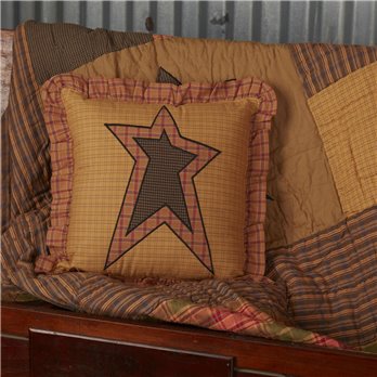 Stratton Applique Star Pillow 12x12