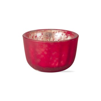 Red Reflection Tealight Holder