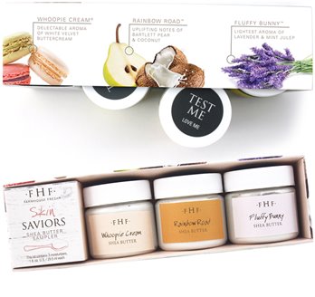 Farmhouse Fresh Skin Saviors Shea Butter Sampler Set (3X 1 oz jars)