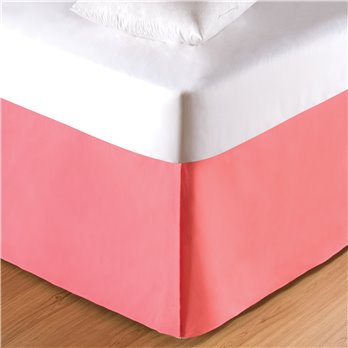 Coral Twin Bed Skirt
