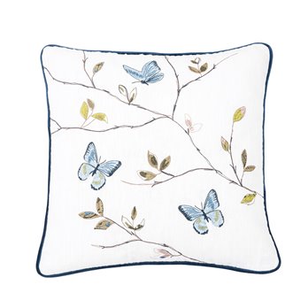 Butterfly Branch Throw Pillow