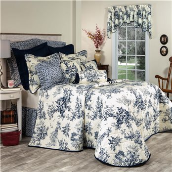 Bouvier Blue Full Bedspread