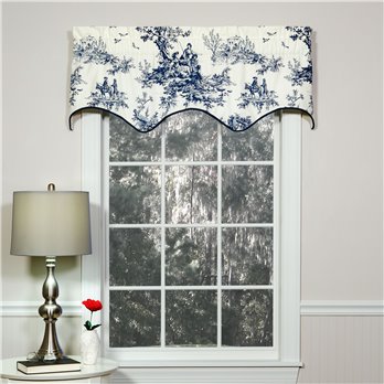 Bouvier Blue Empress Filler Valance