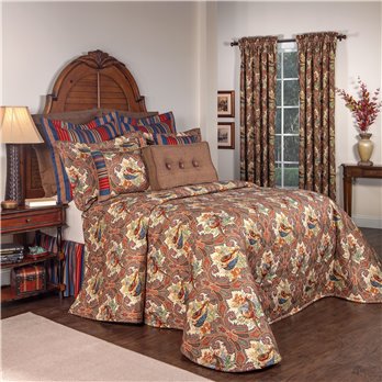 Royal Pheasant Twin Bedspread