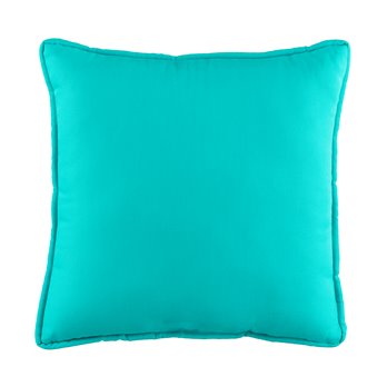 In the Sea Blue Square Pillow