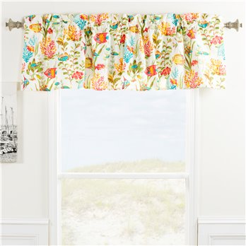 In the Sea Tailored Valance