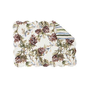 Cooper Pines Rectangular Quilted Placemat