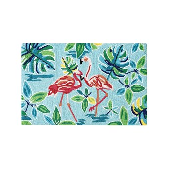 2 Flamingos Rug