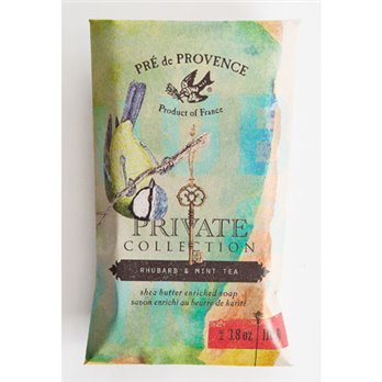 Private Collection Rhubarb & Mint Tea Shea Butter Enriched Soap by Pre de Provence