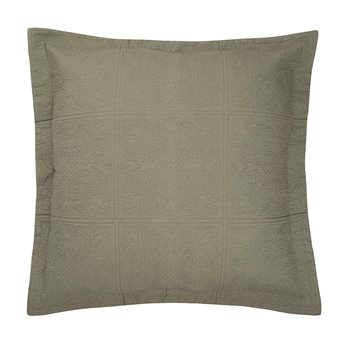 Sage Matelasse Euro Sham