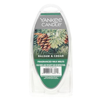 Yankee Candle Balsam & Cedar Wax Melts 6-Pack