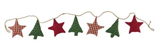 Homespun Holiday Garland 48"