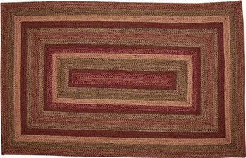 Cider Mill Jute Rug Rect w/ Pad 60x96