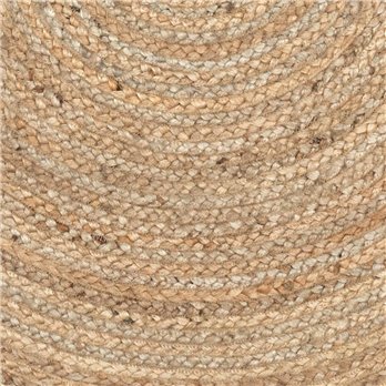 Harlow Jute Rug w/ Pad 3ft Round