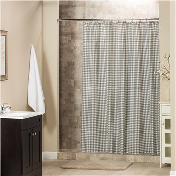 Bouvier Shower Curtain - Plaid