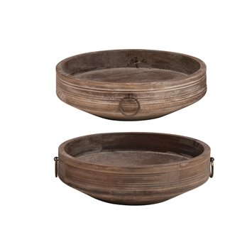 Found Decorative Reclaimed Wood Bowl