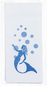 Mermaid Cotton Tea Towels 20"x28"