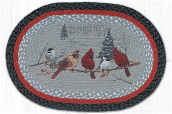 Friends Gather Oval Braided Rug 20"x30"