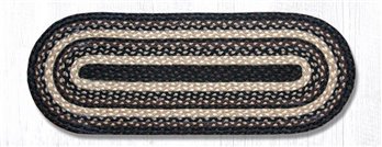 Mocha/Frappuccino Jute Braided Table Runner 13"x36"