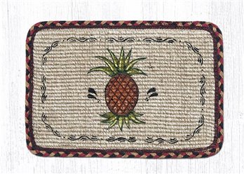 Pineapple Wicker Weave Braided Table Runner 13"x36"