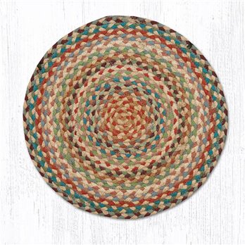 Multi 1 Jute Braided Chair Pad 15.5"x15.5"