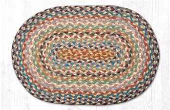 Multi 1 Oval Braided Swatch 10"x15"