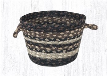 Mocha/Frappuccino Braided Utility Basket 8"x6"