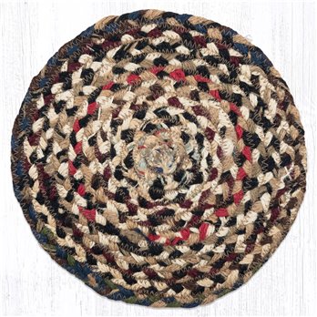 Random Round Braided Swatch 10"x10"