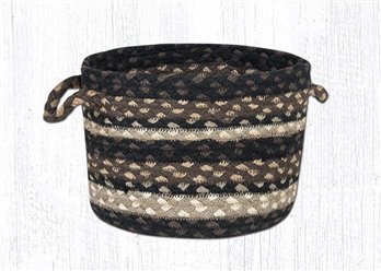 Mocha/Frappuccino Braided Utility Basket 9"x7"