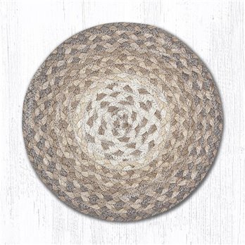 Natural Round Braided Swatch 10"x10"