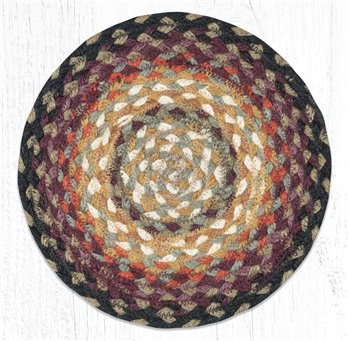 Bear Vineyard Round Braided Swatch 10"x10"