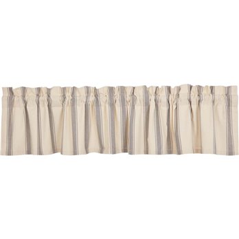 Grace Grain Sack Stripe Valance 16x90