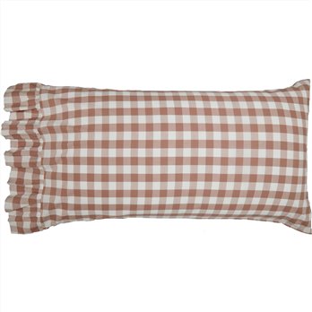 Annie Buffalo Portabella Check Standard Pillow Case Set of 2 21x30+4