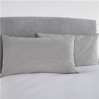 Burlap Dove Grey King Sham 21x37