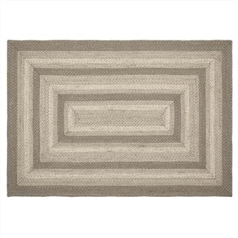 Cobblestone Jute Rug Rect w/ Pad 48x72