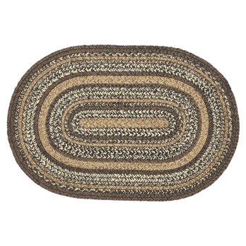 Espresso Jute Rug Oval 20x30