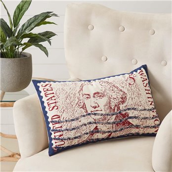 George Washington Pillow 14x22