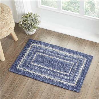 Great Falls Blue Jute Rug Rect 20x30