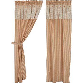 Camilia Ruffled Panel Set of 2 84x40