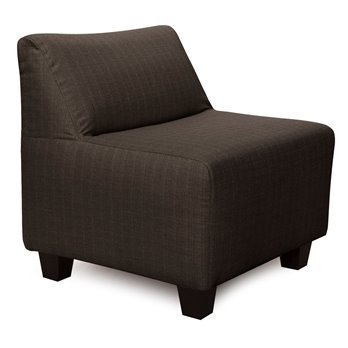Howard Elliott Pod Chair Cover Textured Solid Sterling Charcoal - Cover Only, Chair Base Not Included