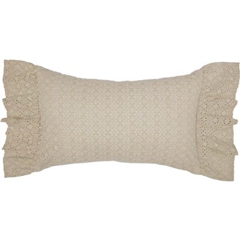 Camilia Eyelet Pillow 14x22