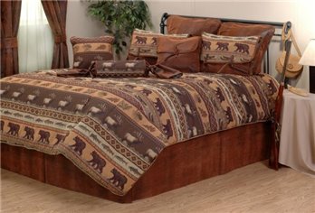 Jackson Hole California King size 4 piece Comforter Set
